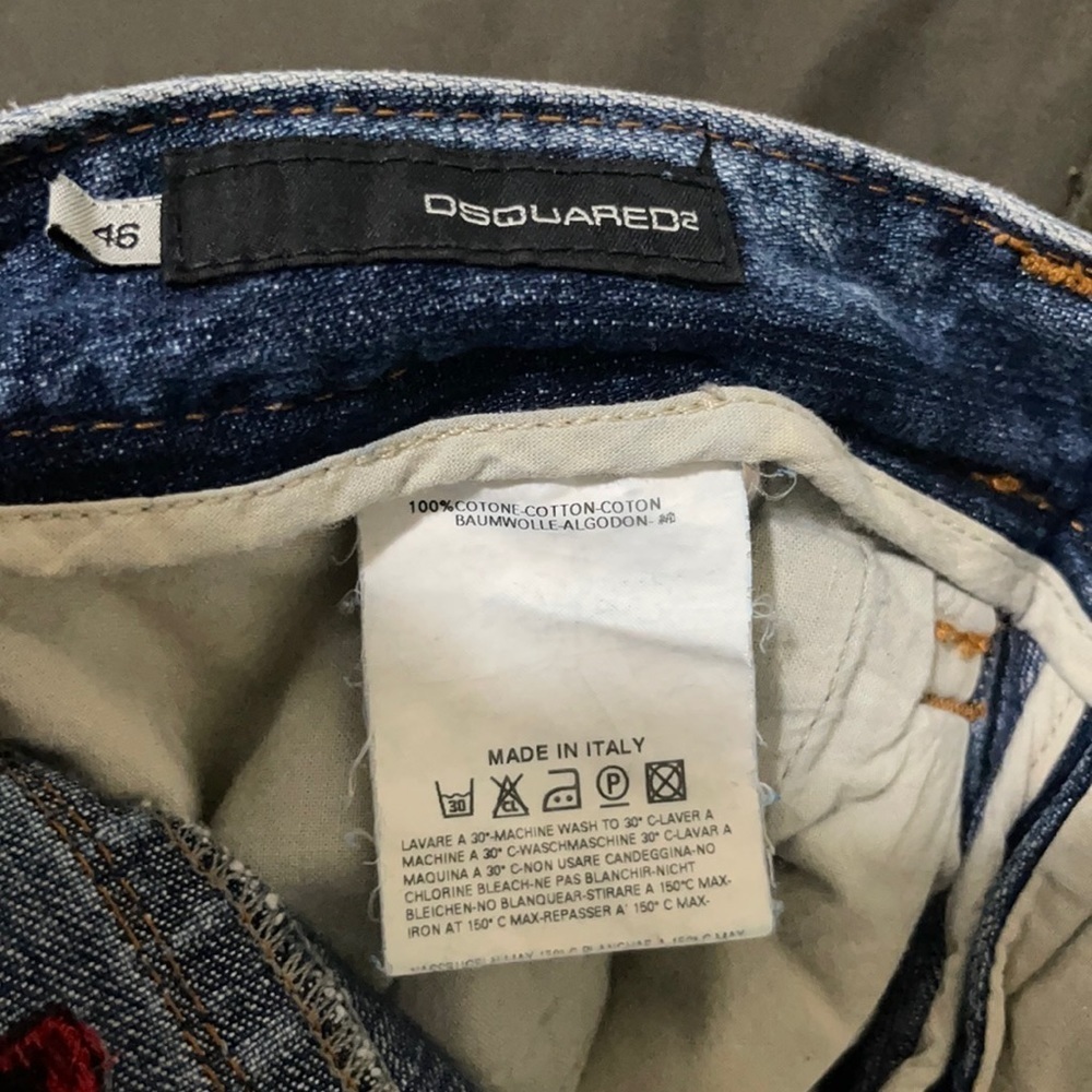 Dsquared2 Rare Italian Straight Fit Low-Rise Twins Jeans — image 4 of 8